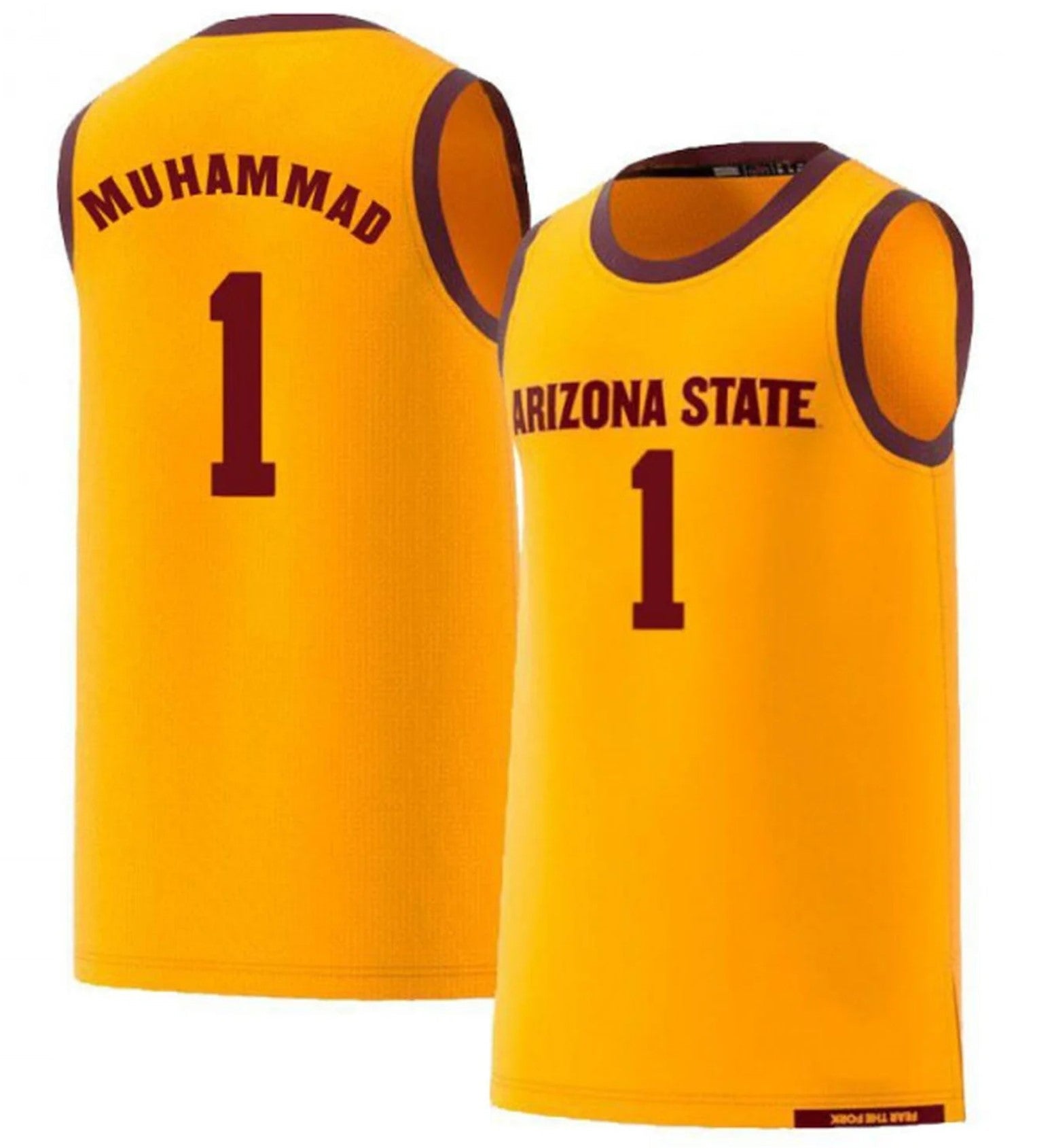 Luther Muhammad Jersey Arizona State Sun Devils College Basketball #1