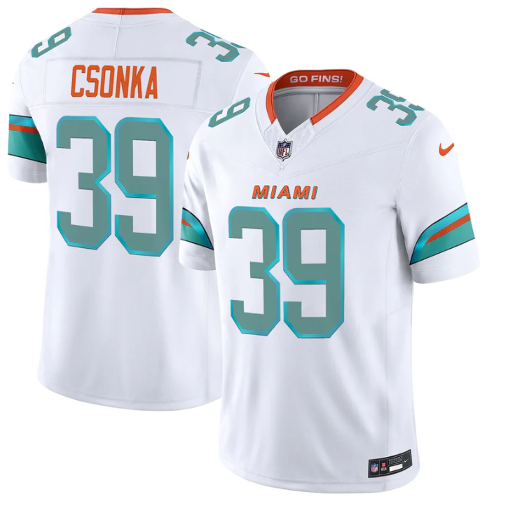 Larry Csonka Jersey #39 Rivalries 2025 Vapor Limited Stitched