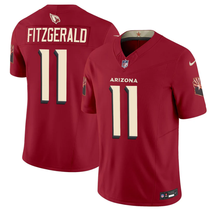 Larry Fitzgerald Jersey #11 Arizona 2025 Rivalries Vapor Limited Stitched