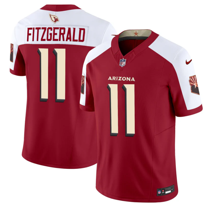Larry Fitzgerald Jersey #11 Arizona 2025 Rivalries Vapor Limited Stitched
