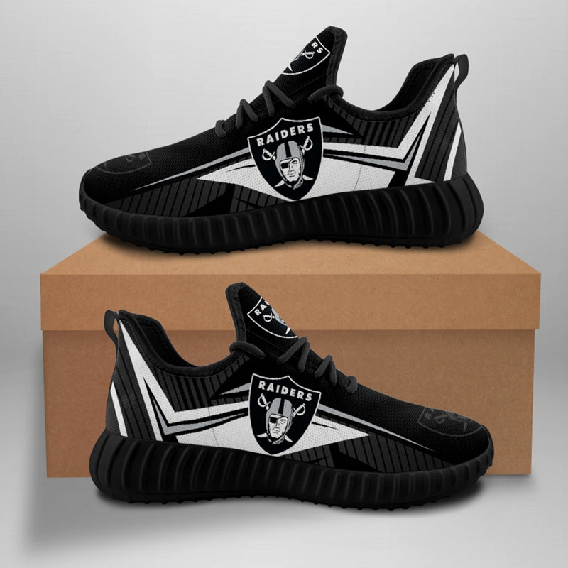 Las Vegas Raiders Sneaker Shoes NFL For Men Women Fans