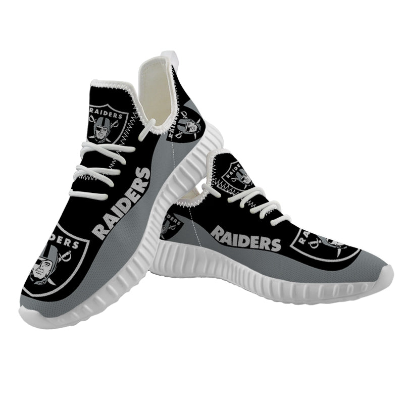 Las Vegas Raiders Sneaker Shoes NFL For Men Women Fans