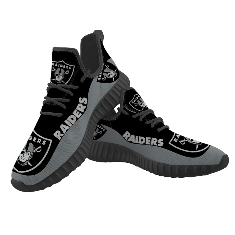 Las Vegas Raiders Sneaker Shoes NFL For Men Women Fans
