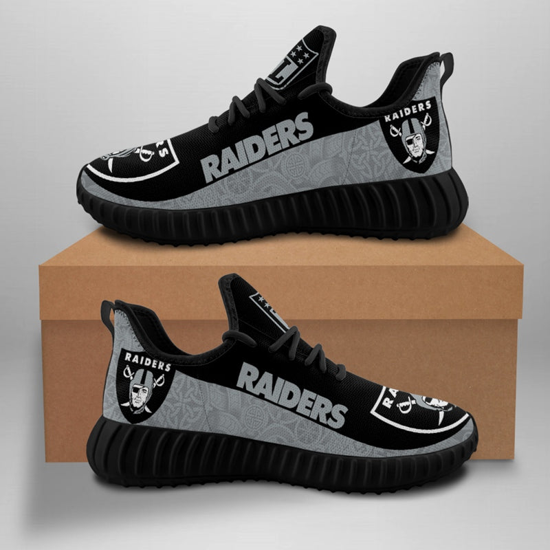 Las Vegas Raiders Sneaker Shoes NFL For Men Women Fans