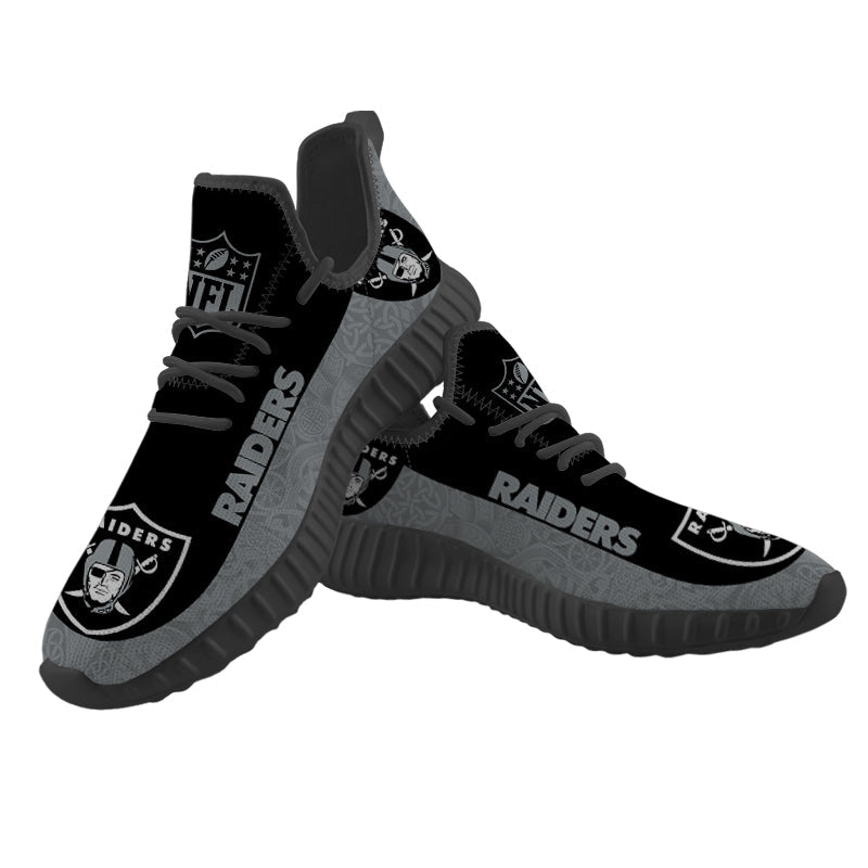 Las Vegas Raiders Sneaker Shoes NFL For Men Women Fans