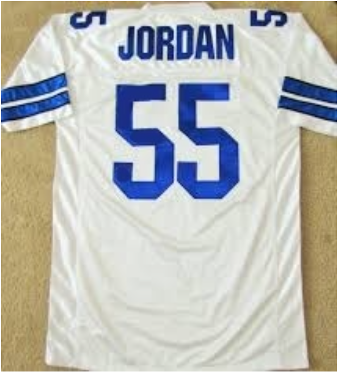 Lee Roy Jordan Jersey Dallas Cowboys Custom Throwback Football White