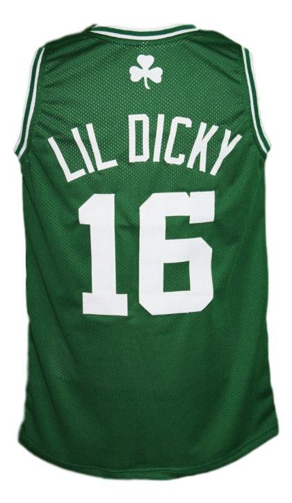 Lil Dicky Jersey #16 Big Show Basketball Green