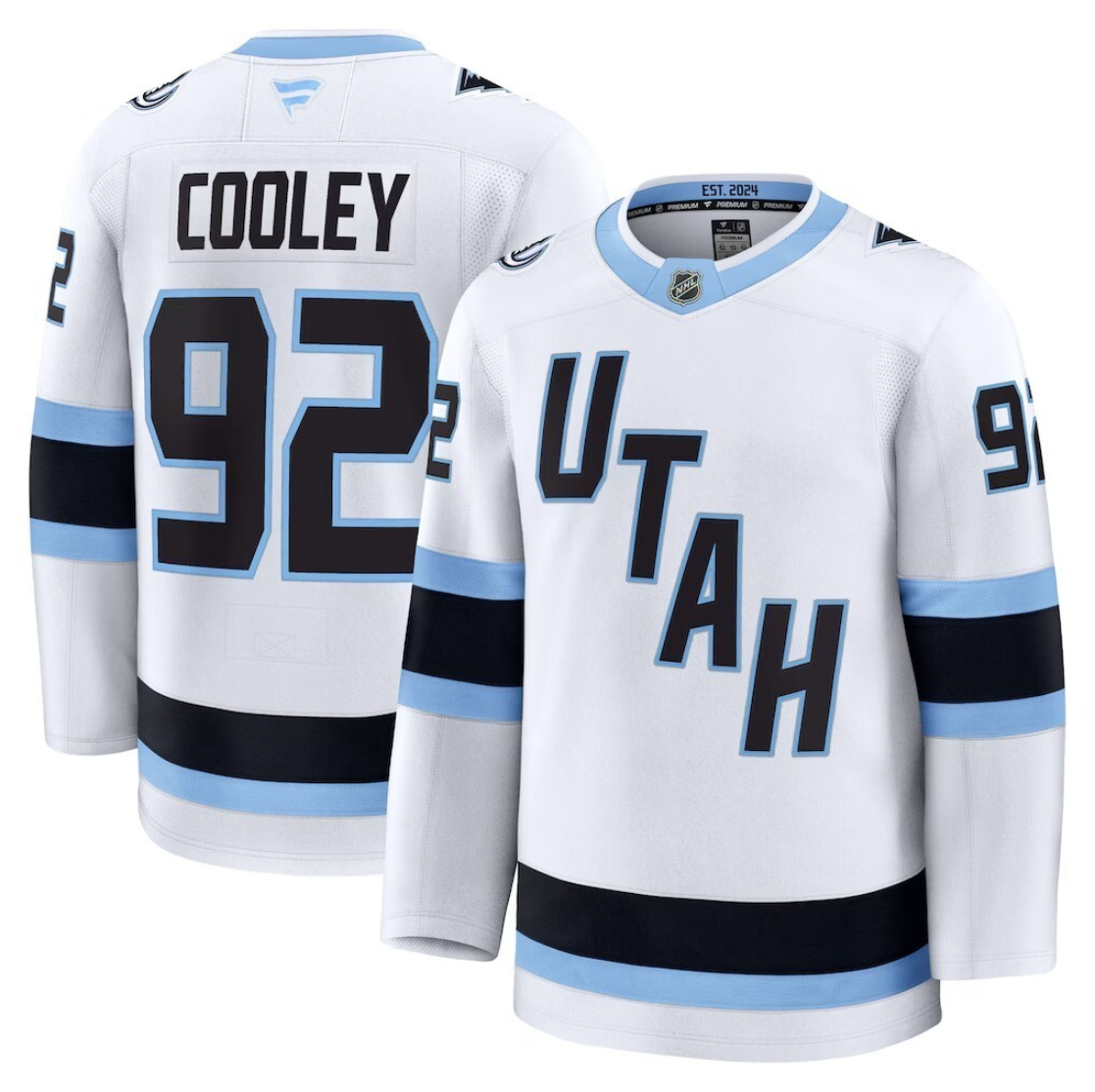 Logan Cooley Jersey #92 Utah Home Away Premium Player Stitched