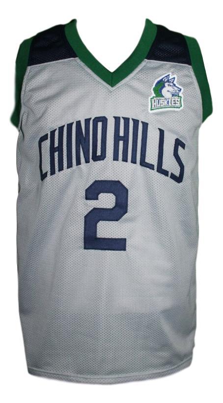 Lonzo Ball Jersey #2 Chino Hills Huskies Basketball Grey