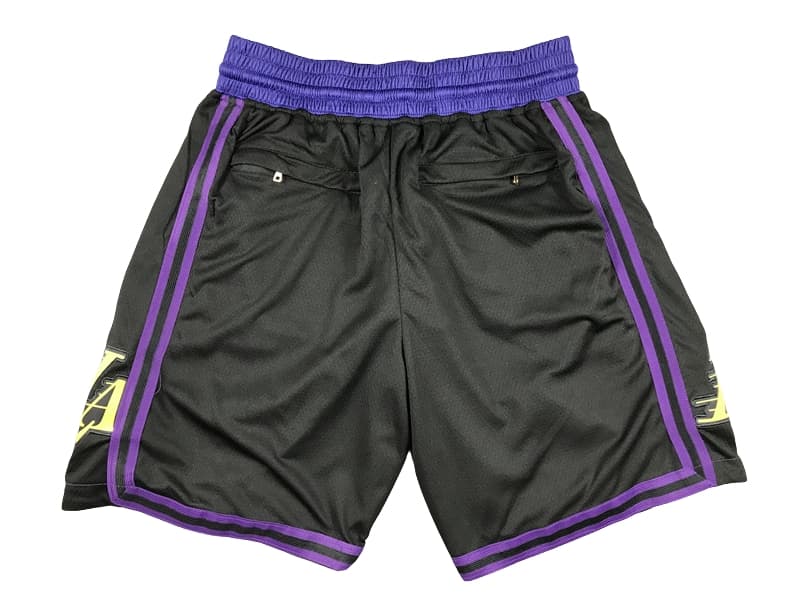 Los Angeles Lakers City Edition 2023-24 Black Shorts