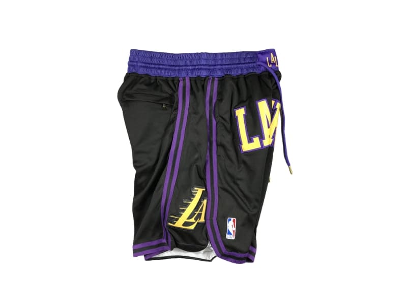 Los Angeles Lakers City Edition 2023-24 Black Shorts