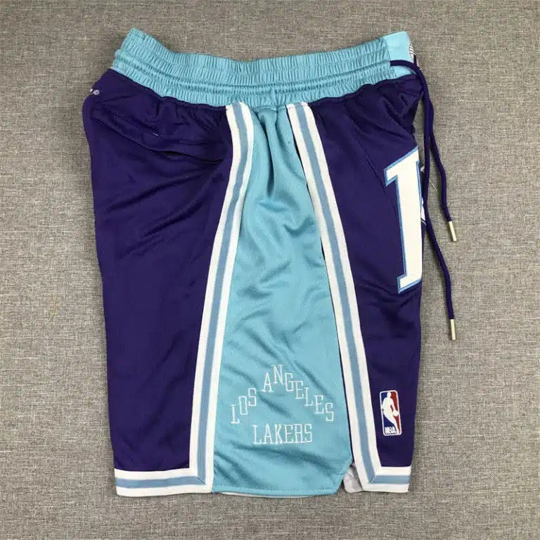 Los Angeles Lakers City Edition Purple shorts - Basketball Shorts Store