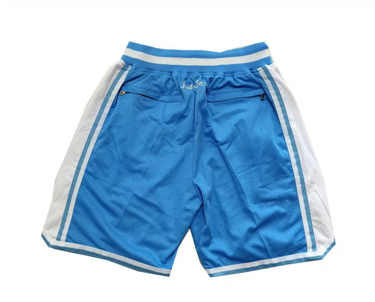 Los Angeles Lakers Light Blue Shorts - Basketball Shorts Store