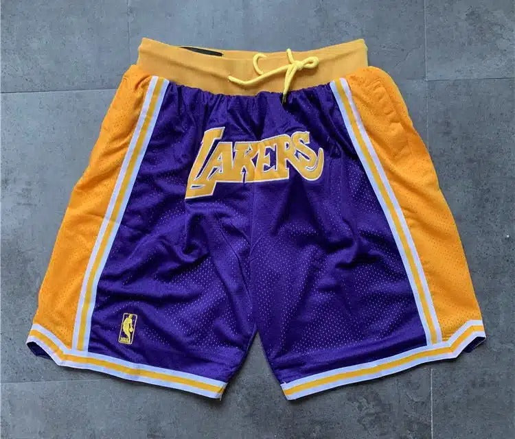 Los Angeles Lakers Shorts Purple