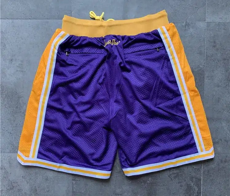 Los Angeles Lakers Shorts Purple