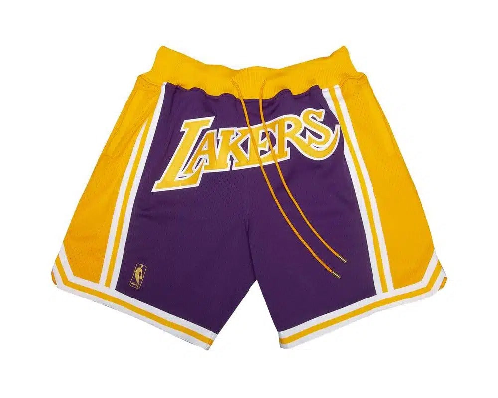 Los Angeles Lakers Shorts Purple