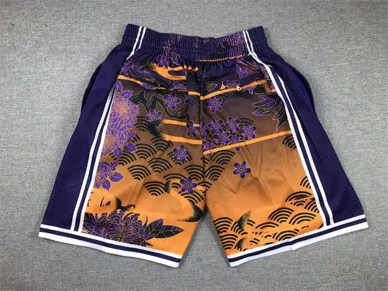 Los Angeles Lakers Shorts Year of the Rabbit Edition - Basketball Shorts Store