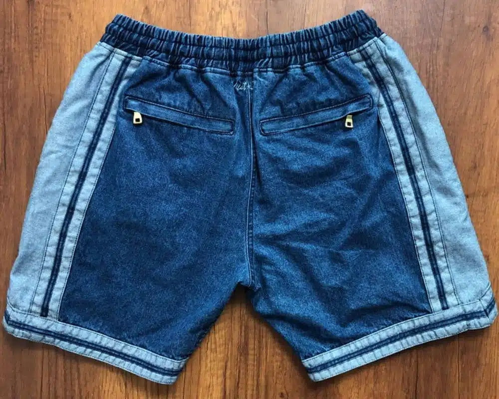 Los Angeles Lakers Shorts Blue Jean