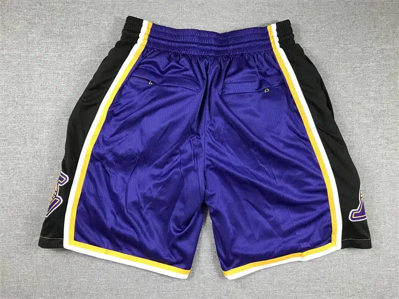 Los Angeles Lakers Statement Shorts - Purple - Basketball Shorts Store