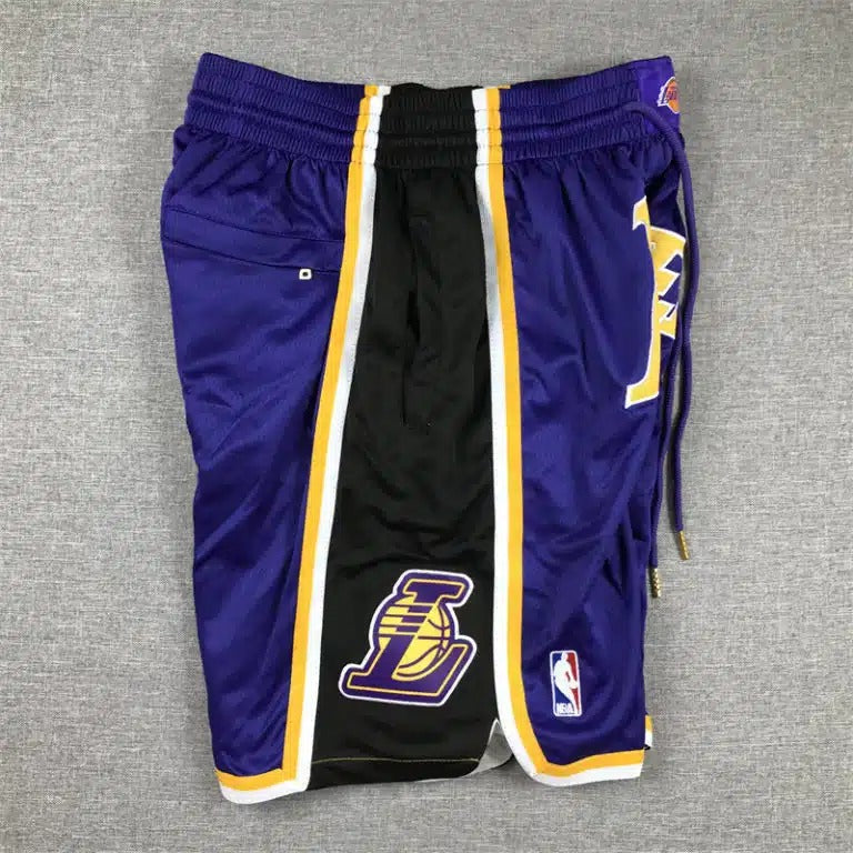 Los Angeles Lakers Statement Shorts - Purple - Basketball Shorts Store
