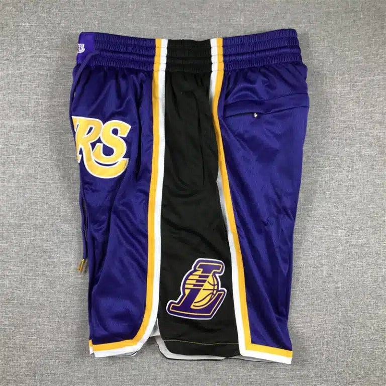 Los Angeles Lakers Statement Shorts - Purple - Basketball Shorts Store