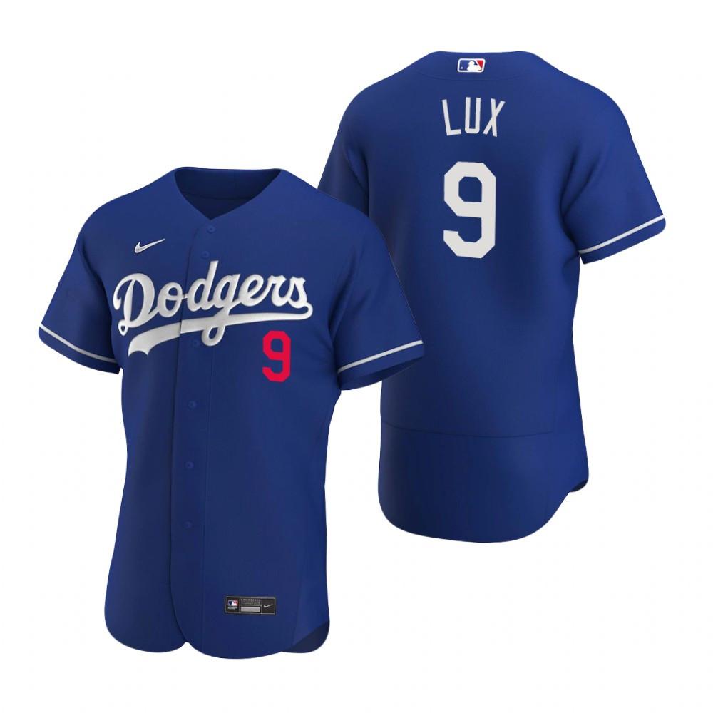 Los Angeles Dodgers Gavin Lux Royal Alternate Authentic Jersey