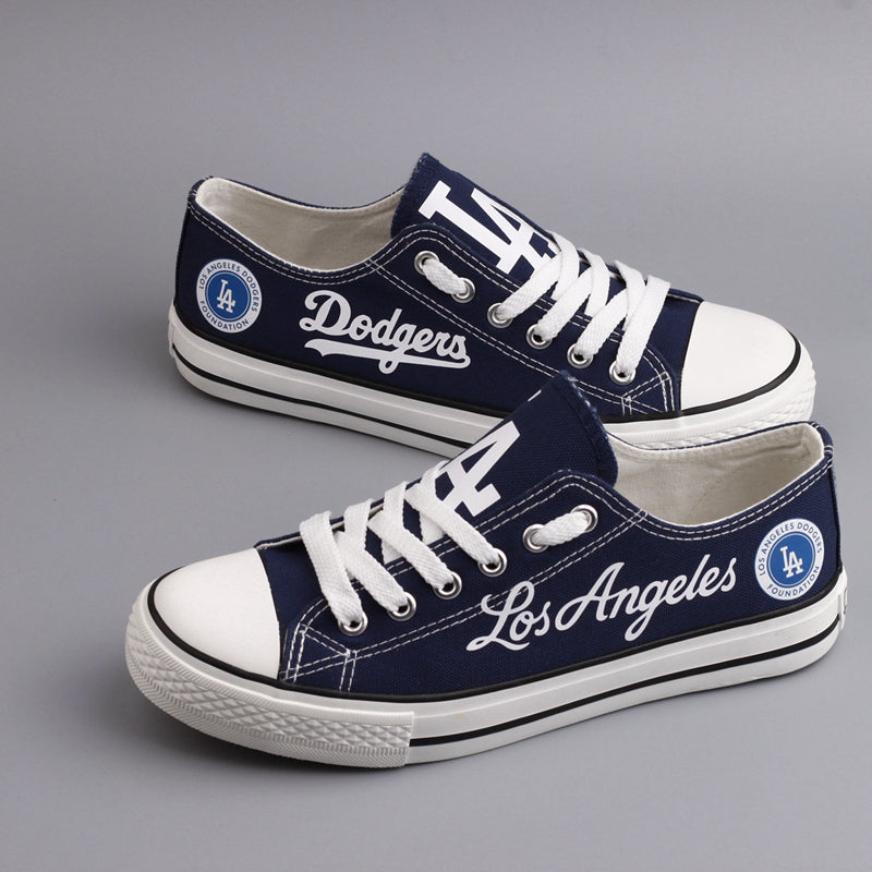 Los Angeles Angels Limited Print Low Top Canvas Shoes Sport Sneakers For Men Women Fans