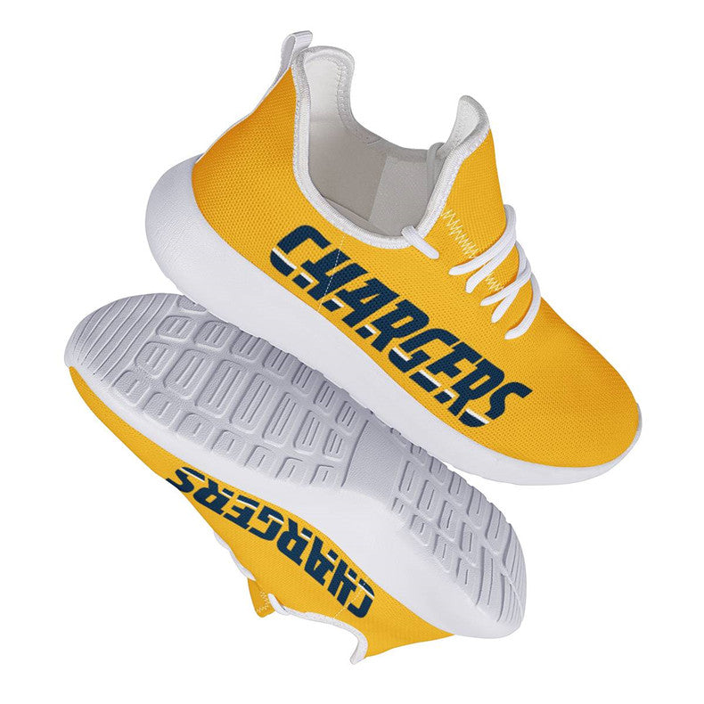 Los Angeles Chargers Light Team Logo Limited Sneaker Shoes For Men Women Fans
