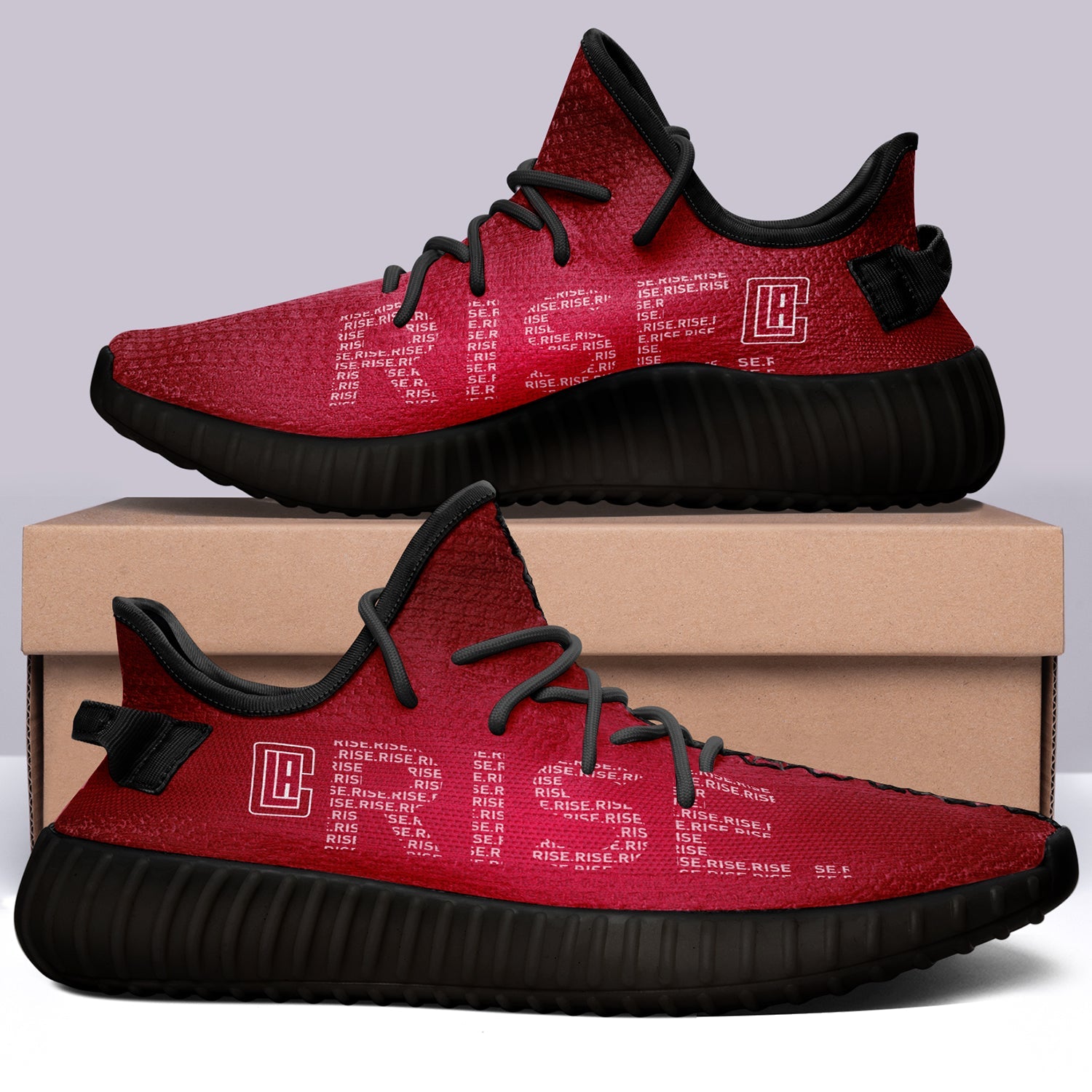 Los Angeles Clippers NBA 350v Yeezy Sneakers For Men Women Fans