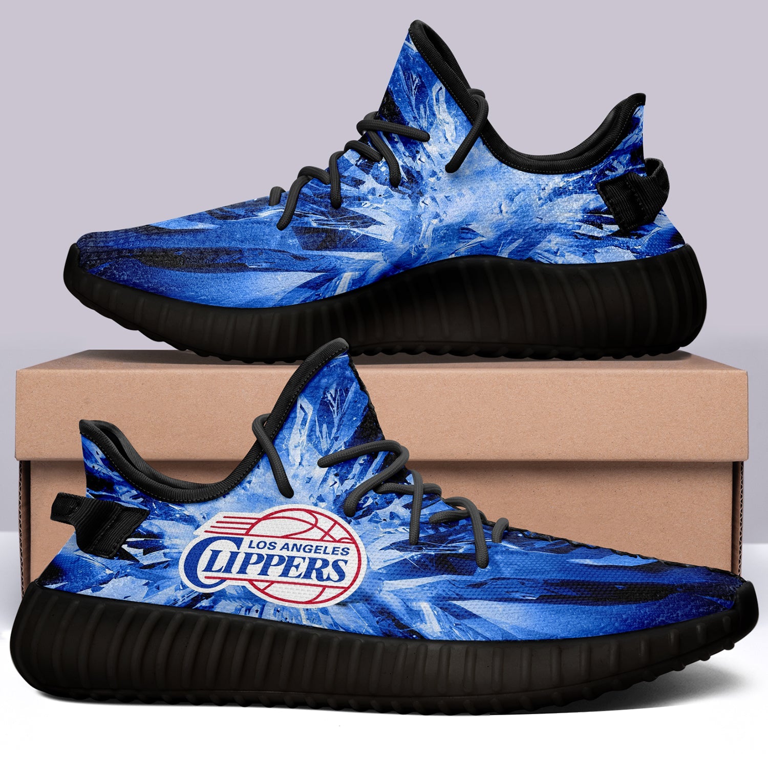 Los Angeles Clippers V2 NBA 350v Yeezy Sneakers For Men Women Fans