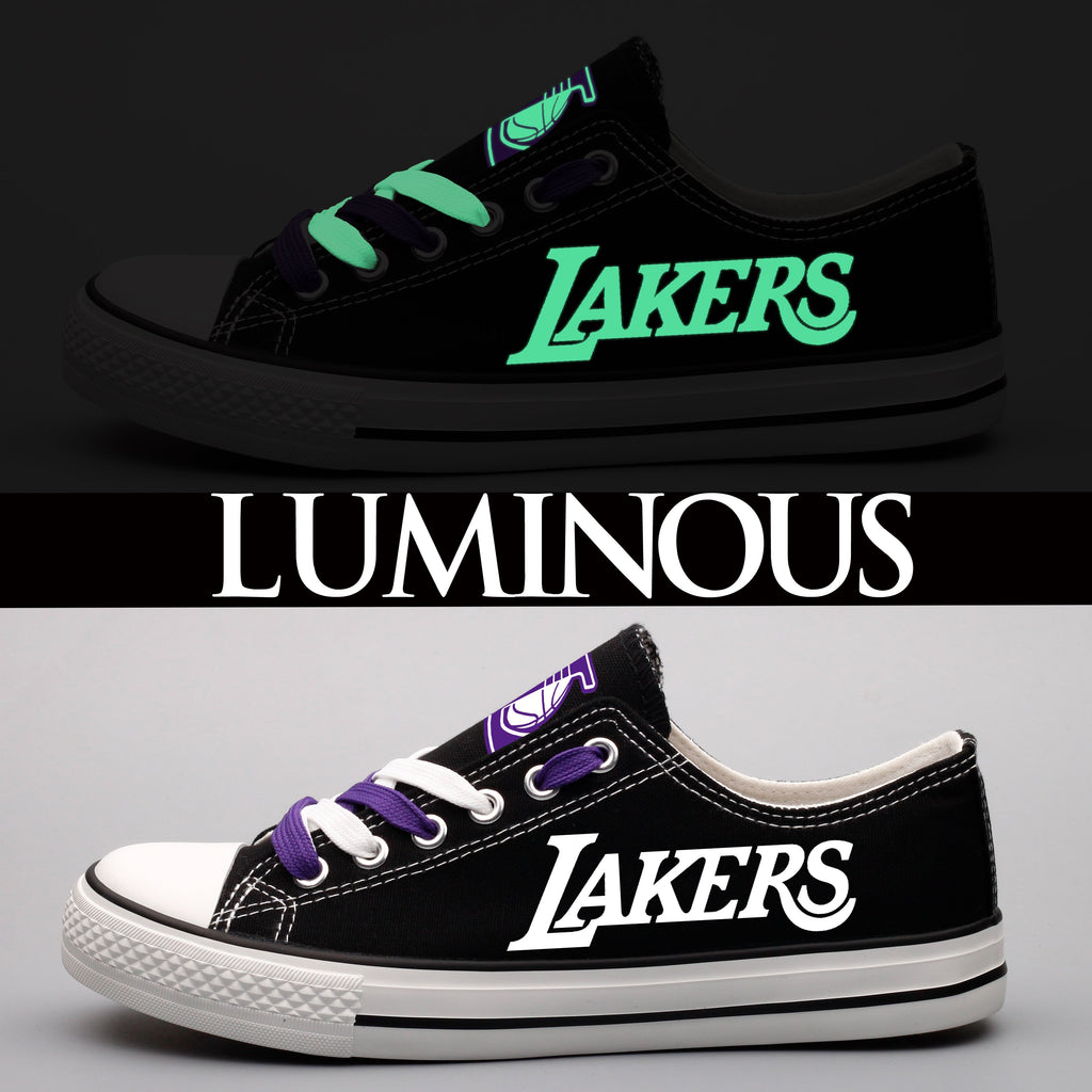 Los Angeles Lakers Atlanta Hawks Sport Sneakers Shoes For Men Women Fans