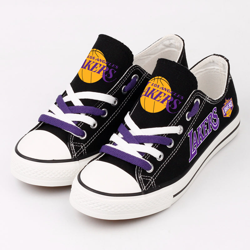 Los Angeles Lakers Atlanta Hawks Sport Sneakers Shoes For Men Women Fans