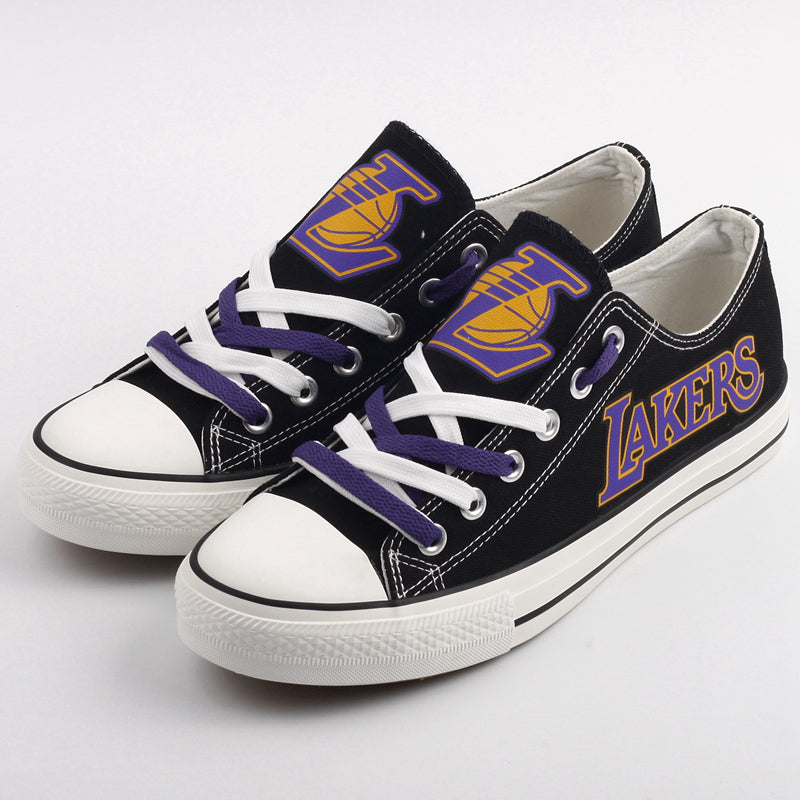 Los Angeles Lakers Atlanta Hawks Sport Sneakers Shoes For Men Women Fans