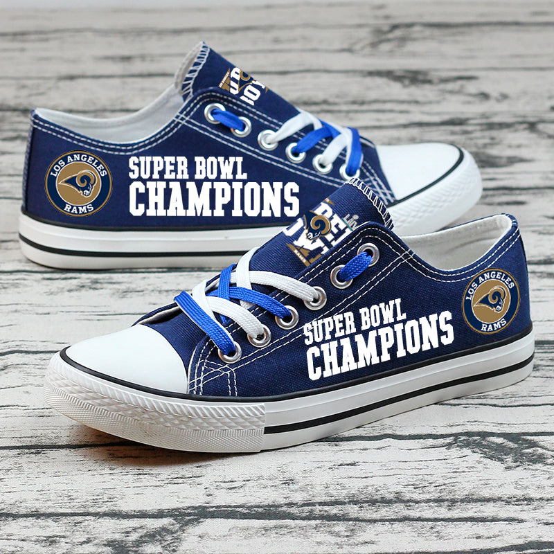 Los Angeles Chargers Low Top Canvas Sport Sneakers Shoes For Men Women Fans