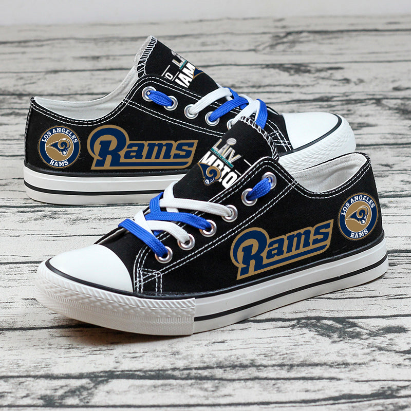 Los Angeles Chargers 1 Low Top Canvas Sport Sneakers Shoes For Men Women Fans