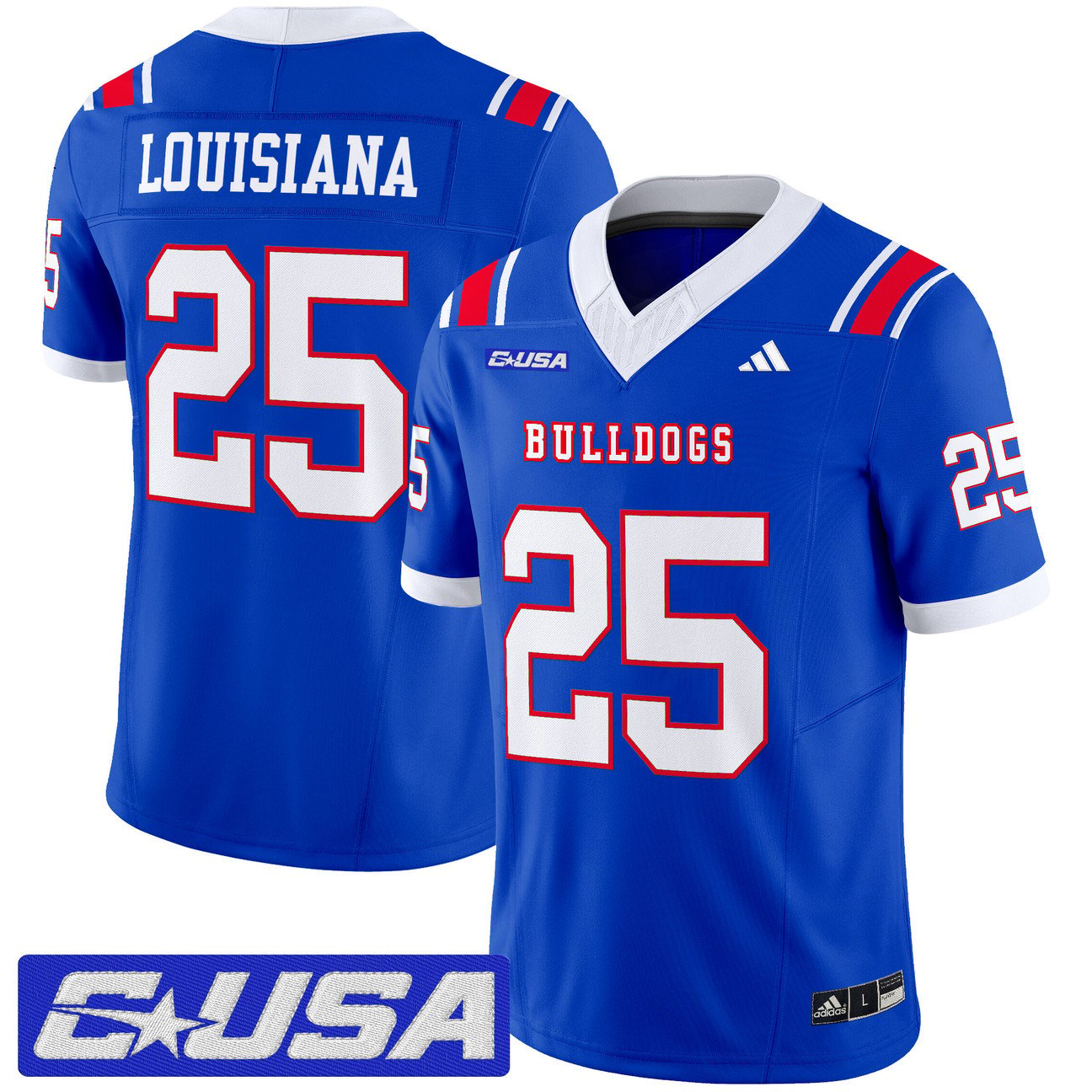 Louisiana Jersey #25 Louisiana Tech Bulldogs 2025 Vapor Limited Stitched