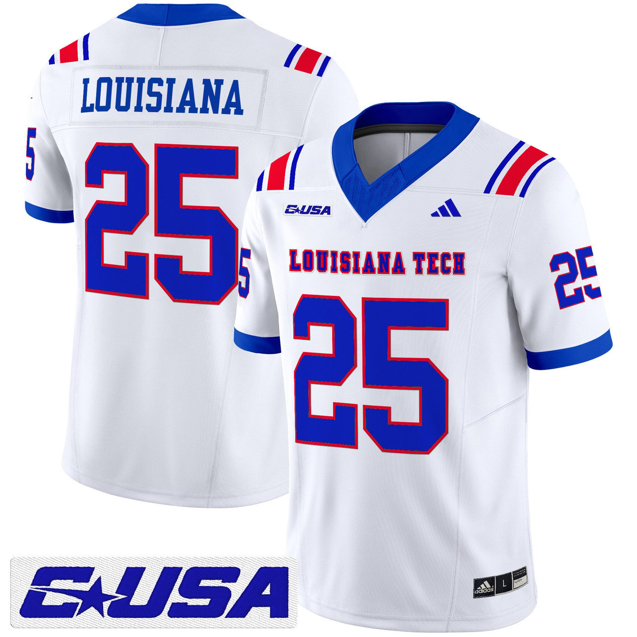 Louisiana Jersey #25 Louisiana Tech Bulldogs 2025 Vapor Limited Stitched