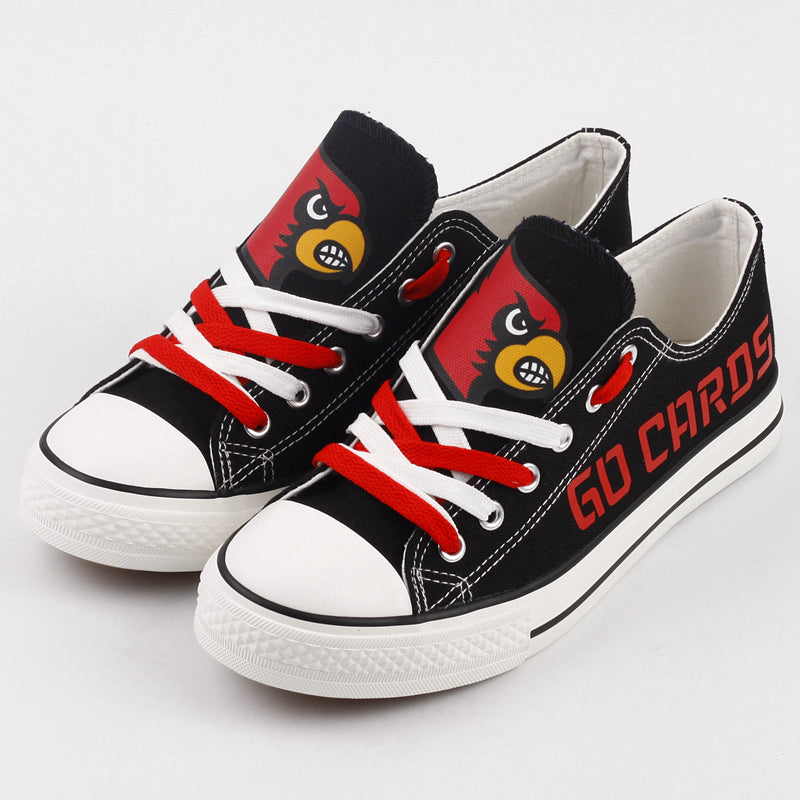 Louisville Cardinals Sport Sneakers Shoes For Men Women Fans