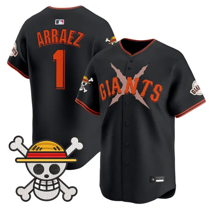 Luis Arráez Jersey #1 San Francisco Giants One Piece Premier Stitched