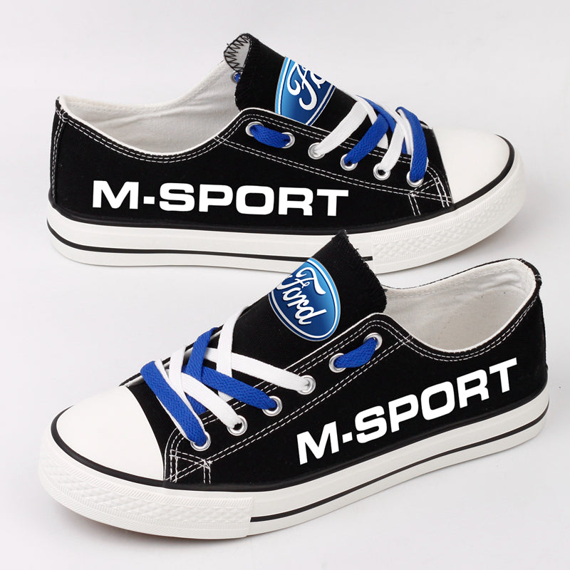 M-SPORT FORD WRT M-SPORT Canvas Sneakers Shoes For Men Women Fans