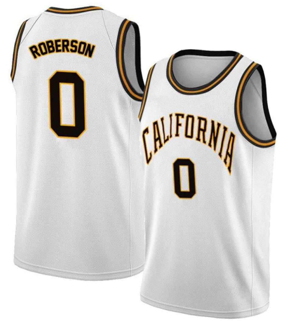Marsalis Roberson Jersey California Golden Bears College Basketball #0