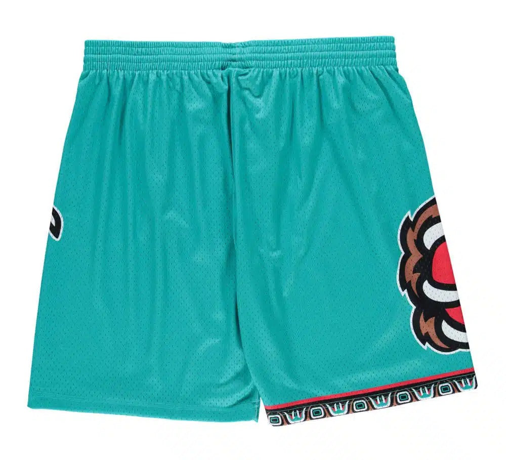 Memphis Grizzlies Hardwood Classics Big Face Shorts - Basketball Shorts Store