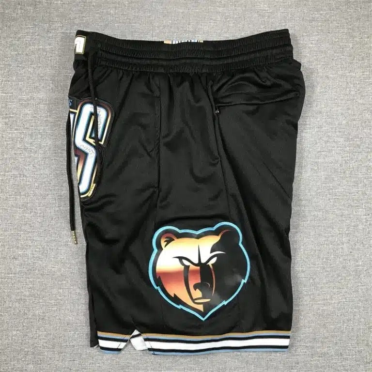 Memphis Grizzlies Black 2022-23 City Edition Shorts - Basketball Shorts Store