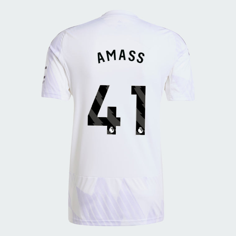 Manchester United 2025-26 Away AMASS 41 Match Jersey – White