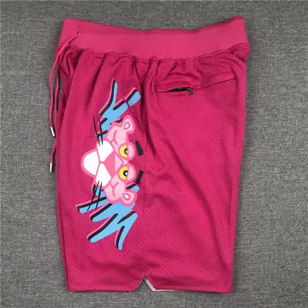Miami Heat Pink Panther Vice Pink Basketball Shorts - Basketball Shorts Store