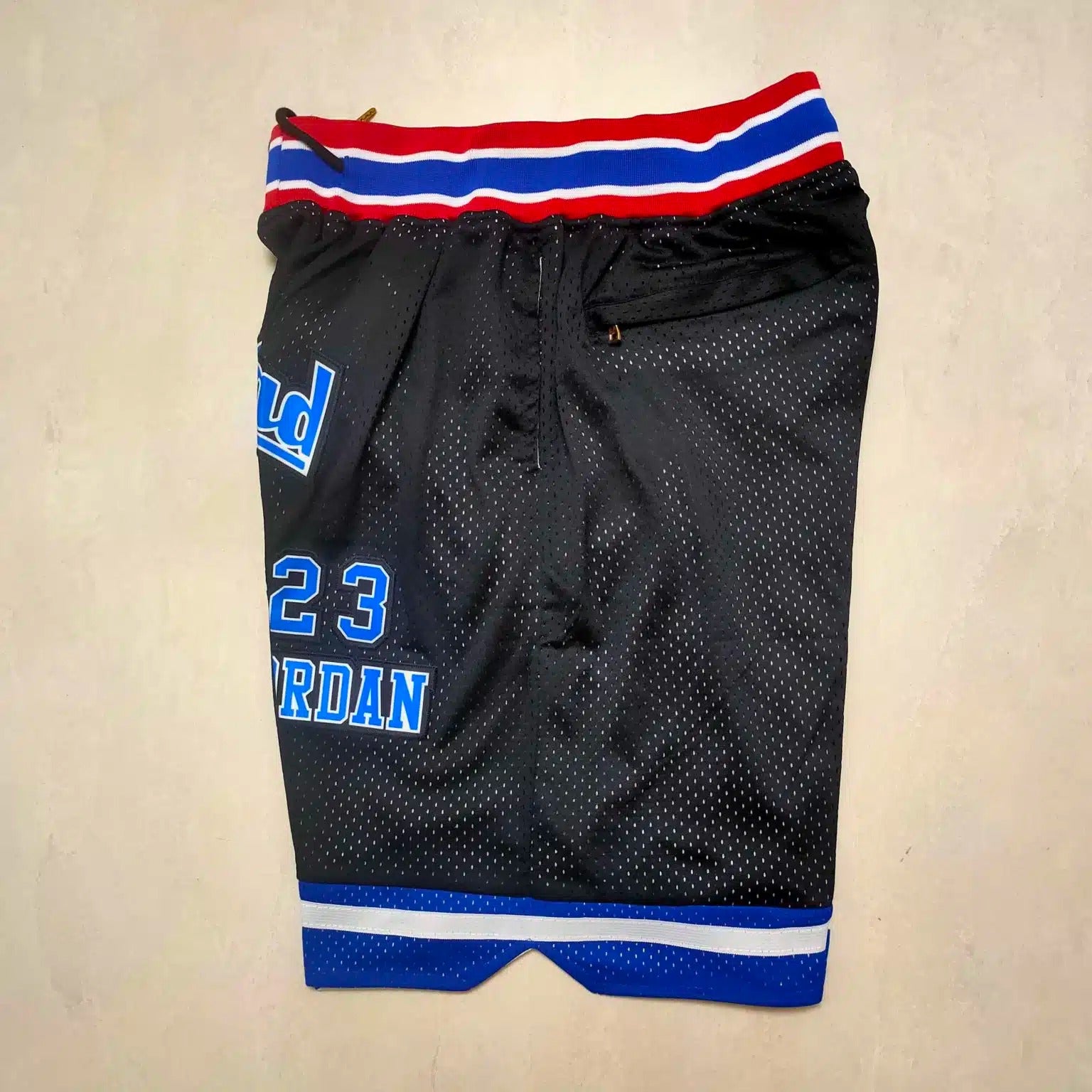 Men's Space Jam #23 Michael Jordan Tune Squad Black Shorts - Basketball Shorts Store