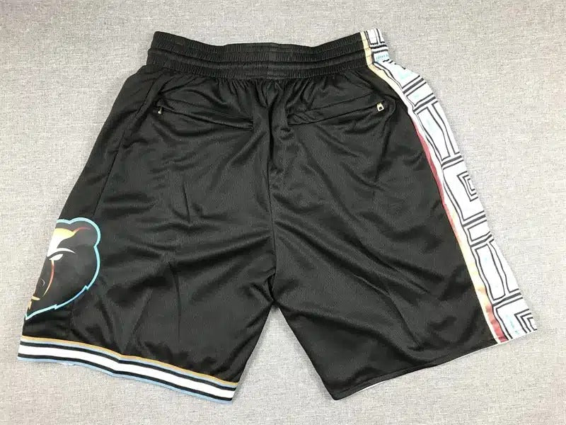 Memphis Grizzlies Black 2022-23 City Edition Shorts - Basketball Shorts Store