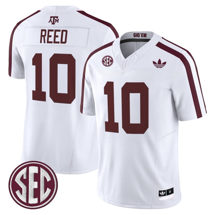 Marcel Reed Jersey #10 Texas A&M Aggies 2025 Vapor V2 Stitched
