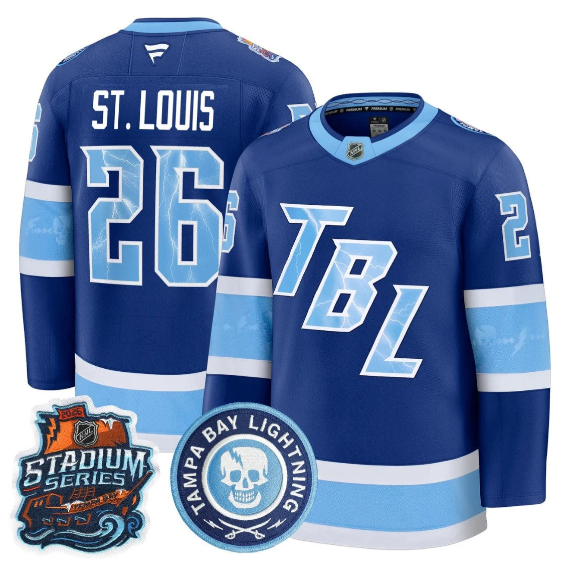 Martin St. Louis Jersey #26 Tampa Bay Lightning 2026 Stadium Series Stitched