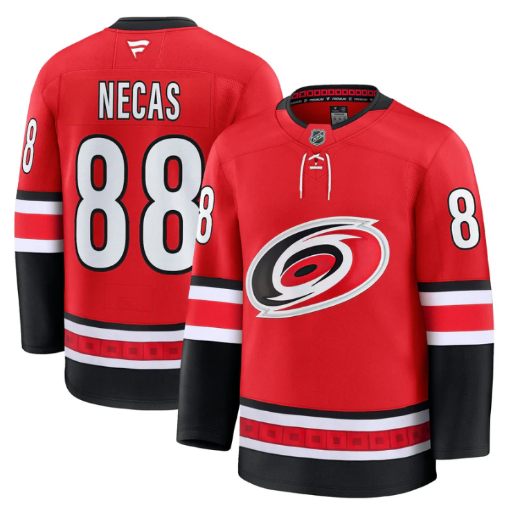 Martin Necas Jersey #88 Carolina Hurricanes 2025 - 26 Premium Stitched